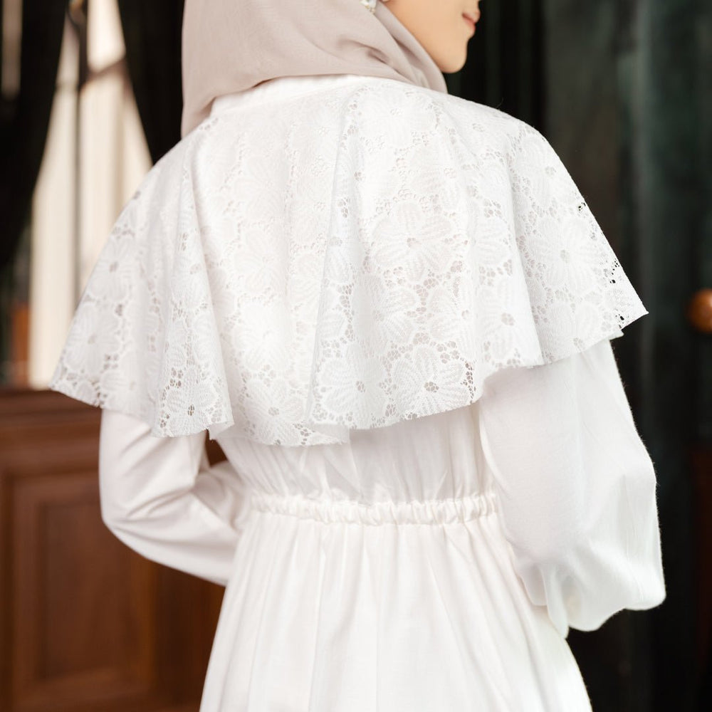 Celestia Broken White Tunic | HijabChic