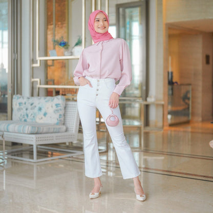 HC x ZD Haiva Broken White Denim | HijabChic