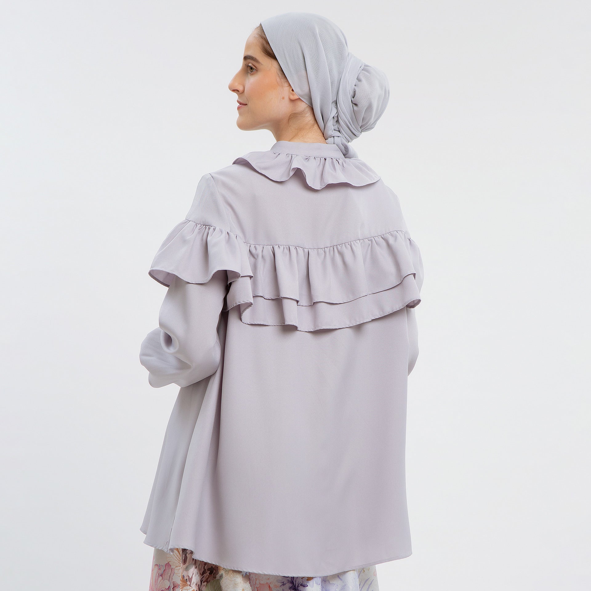 Hadeeqa Mauve Tops | HijabChic