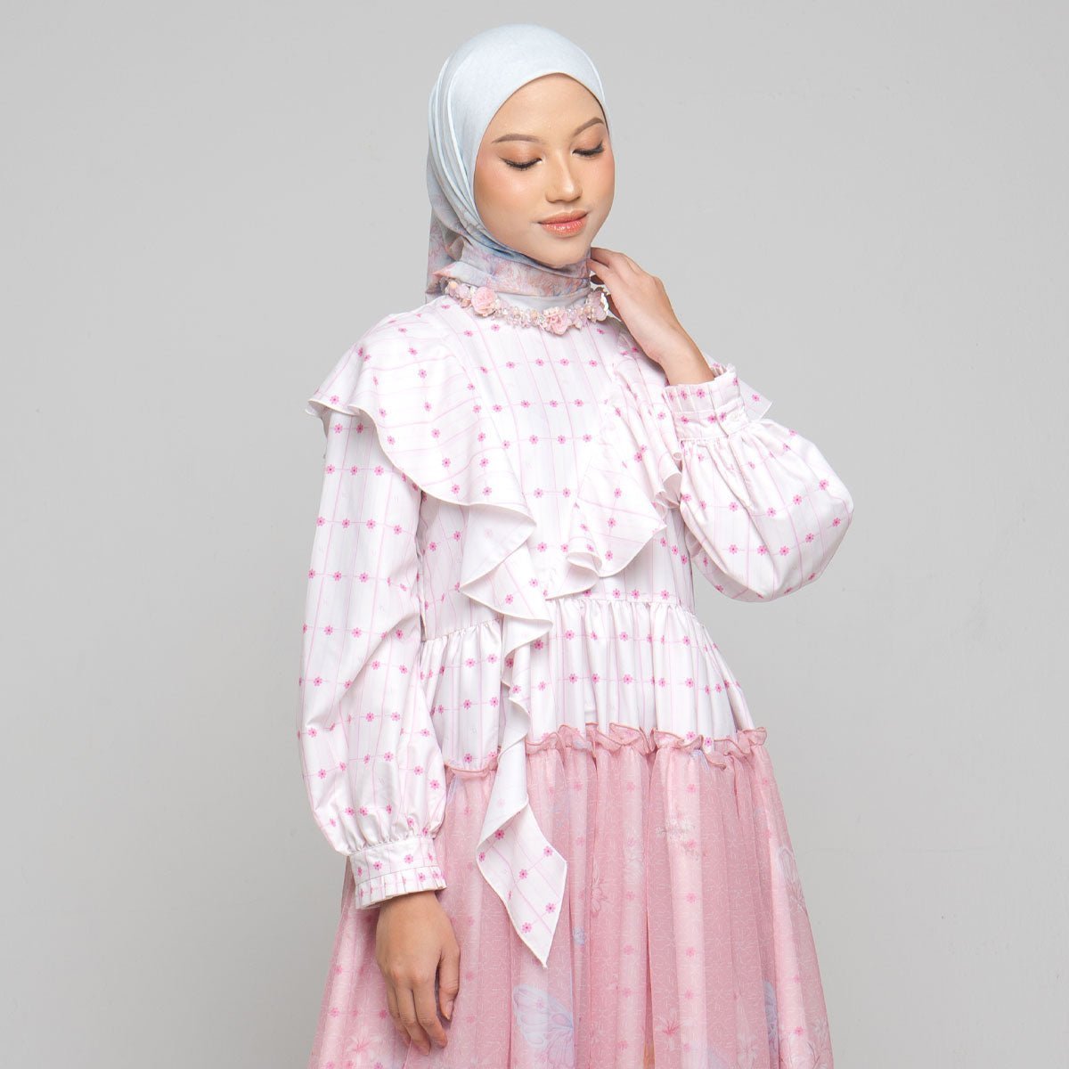 Calla Scarf In Ivory | HijabChic