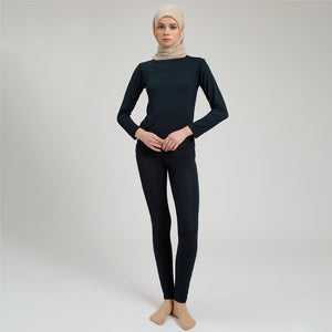 
            
                Load image into Gallery viewer, Firyal Legging Midnight | HijabChic
            
        