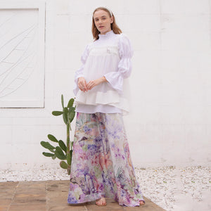 Mahveen Multicolour Skirt | HijabChic