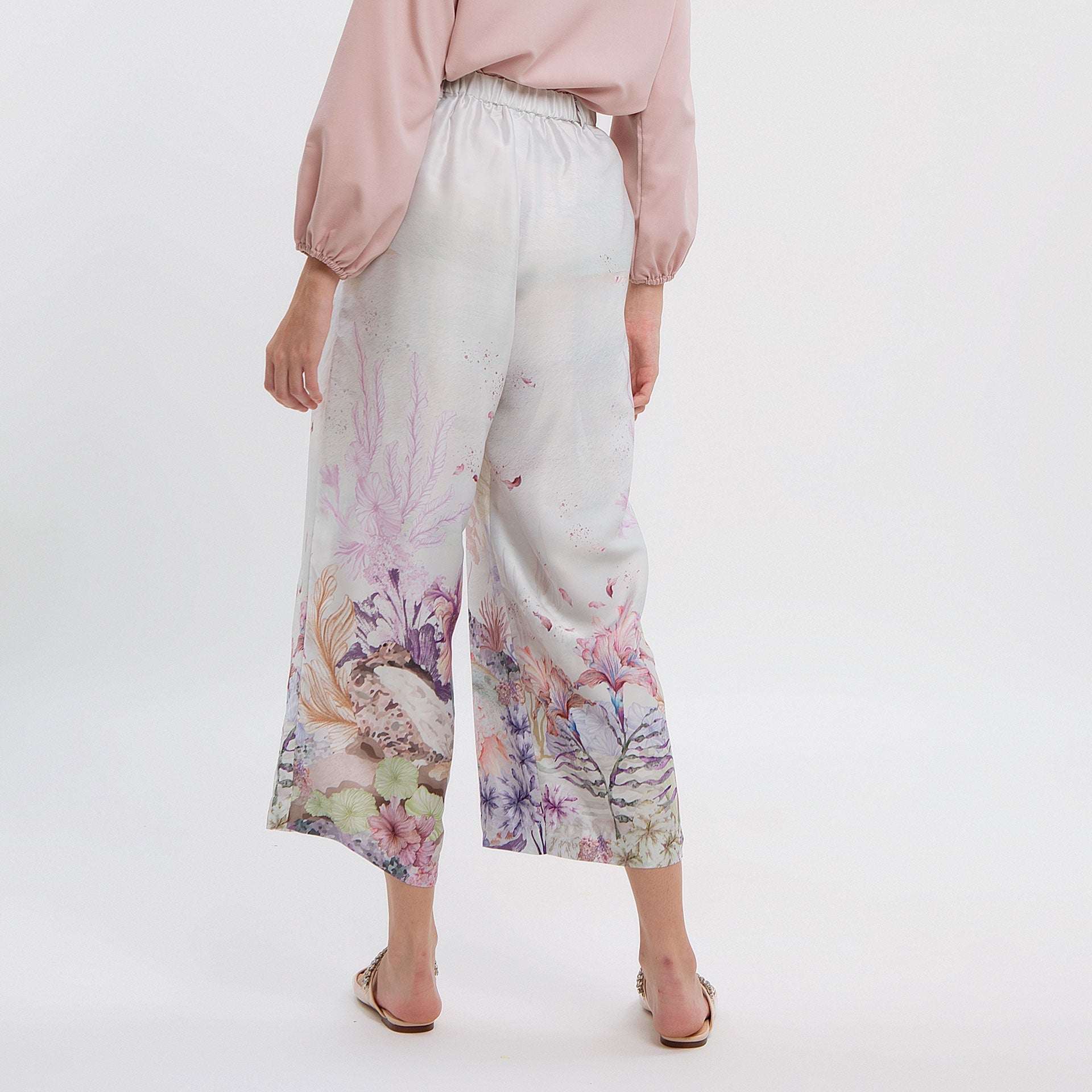 Nurry Multicolour Pants | HijabChic