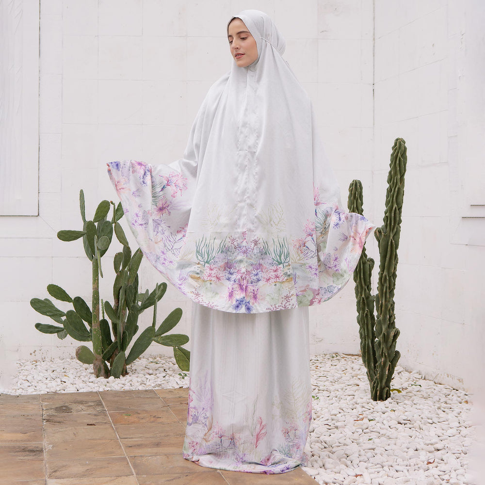 Raaina Multicolour Prayer Set | HijabChic