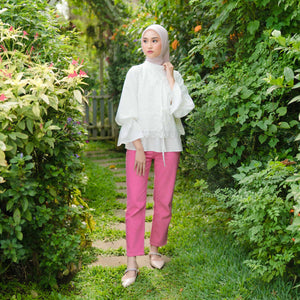 
            
                Load image into Gallery viewer, Raspberry Candy Pink Denim | HijabChic
            
        