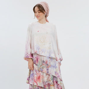
            
                Load image into Gallery viewer, Samira Multicolour Dress | HijabChic
            
        